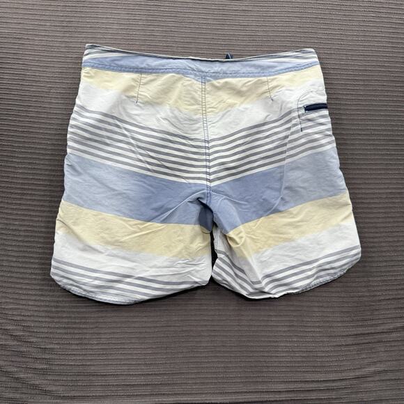 Patagonia Wavefarer BoardShorts Men 34 Nylon Swimming Weekend Vacation Beach. - Picture 2 of 8